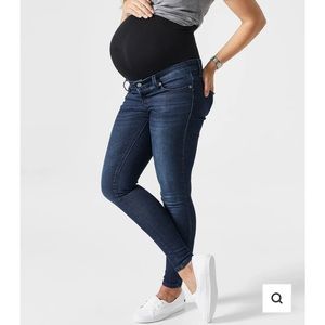 Blanqi Maternity Belly Support Skinny Jeans
